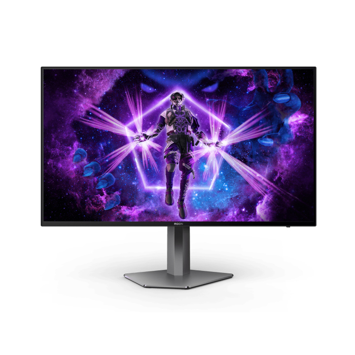 [AAPAU] AOC AGON PRO AG276QZD 27-inch OLED 2K QHD 0.03ms 240Hz Gaming Monitor with G-sync Compatible - Black (مستعمل)