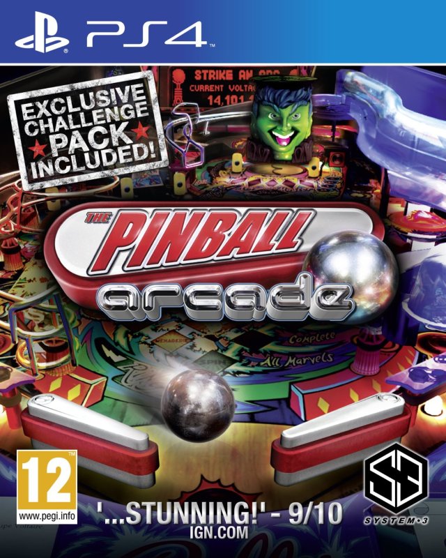 [TPA0U] The Pinball Arcade - PlayStation 4 (Used)