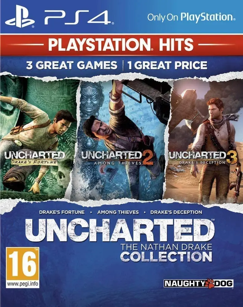 [UTN0U] UNCHARTED The Nathan Drake Collection - PlayStation 4 (مستعمل)
