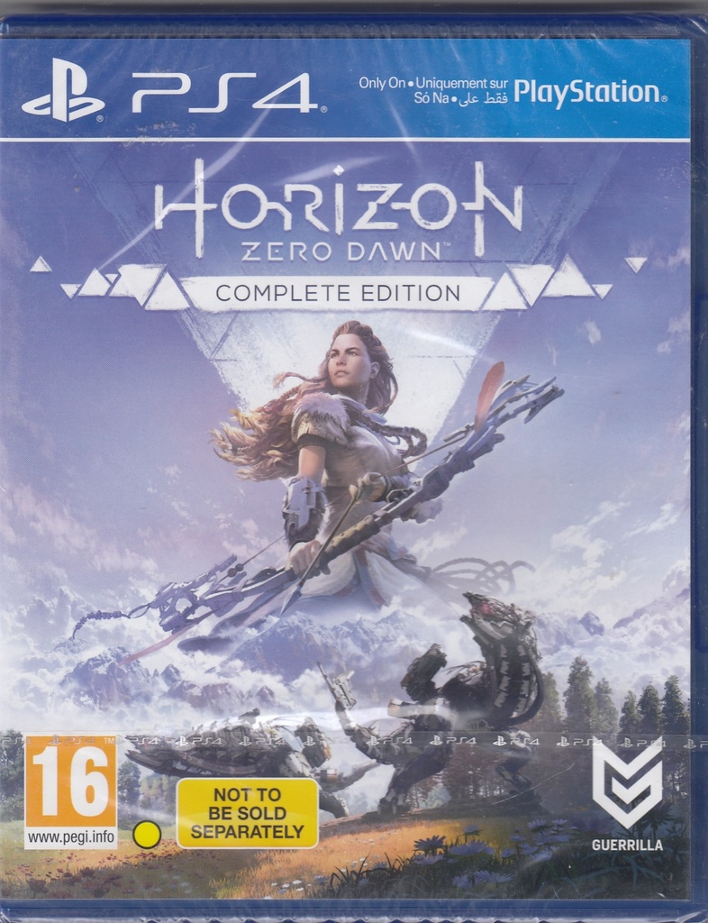 [HZD0U] Horizon Zero Dawn Complete Edition – PlayStation 4 (Used)