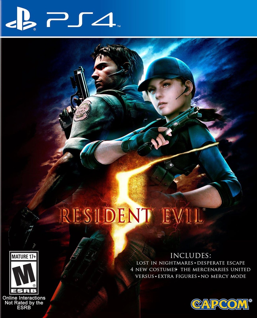 [RE52U] Resident Evil 5 - PlayStation 4 (Used)