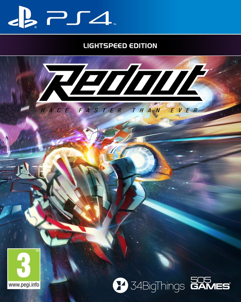 [RRF1U] Redout Race Faster Than Ever - PlayStation 4 (Used)