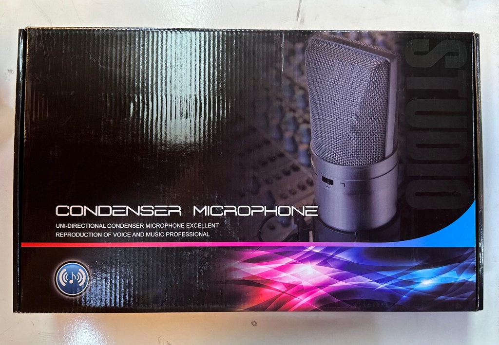 [CMW0N] Condenser Microphone with mixer Uni-Directional Microphone Excellent Reproduction of voice Music Professional