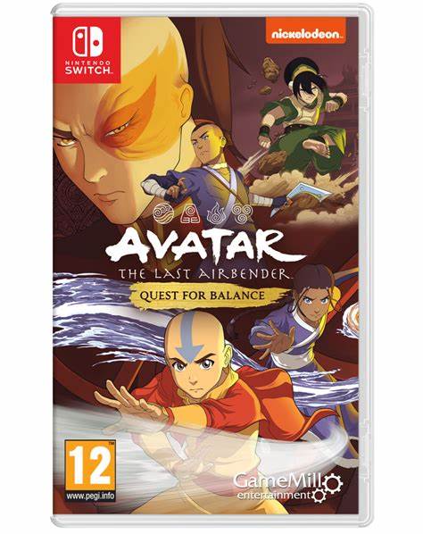 [ATL2U] Avatar The Last Airbender Quest for Balance - Nintendo Switch (مستعمل)