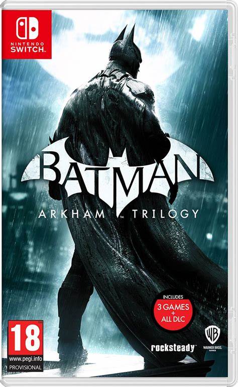 [BAT0U] Batman Arkham Trilogy - Nintendo Switch (Used)