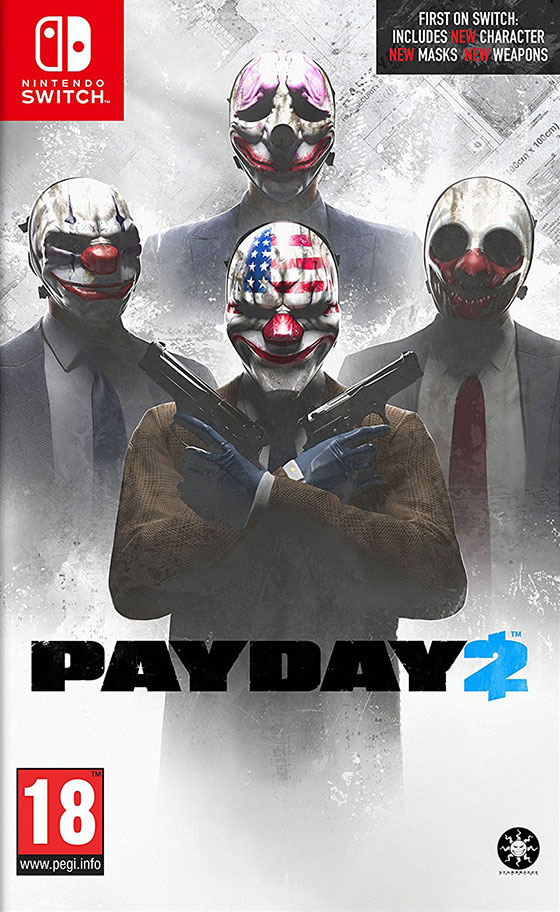 [P2N0U] Payday 2 - Nintendo Switch (Used)