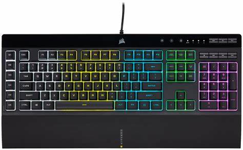 [CKR0U] Corsair K55 RGB Pro Gaming Keyboard for PC (مستعمل)