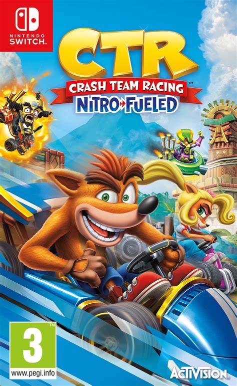 [CTR3U] Crash Team Racing Nitro-Fueled - Nintendo Switch (مستعمل)