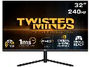 Twisted Minds 32 ,FHD ,240HZ ,VA, 1ms/HDR HDMI2.1 Gaming Monitor TM32FHD240VA