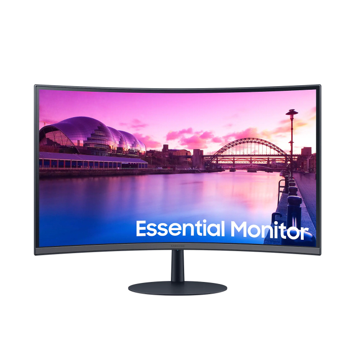 [SS22U] Samsung S3 27" VA 75Hz 4ms Essential Curved Monitor With 1000R Curvature - S27C390EAM (مستعمل)