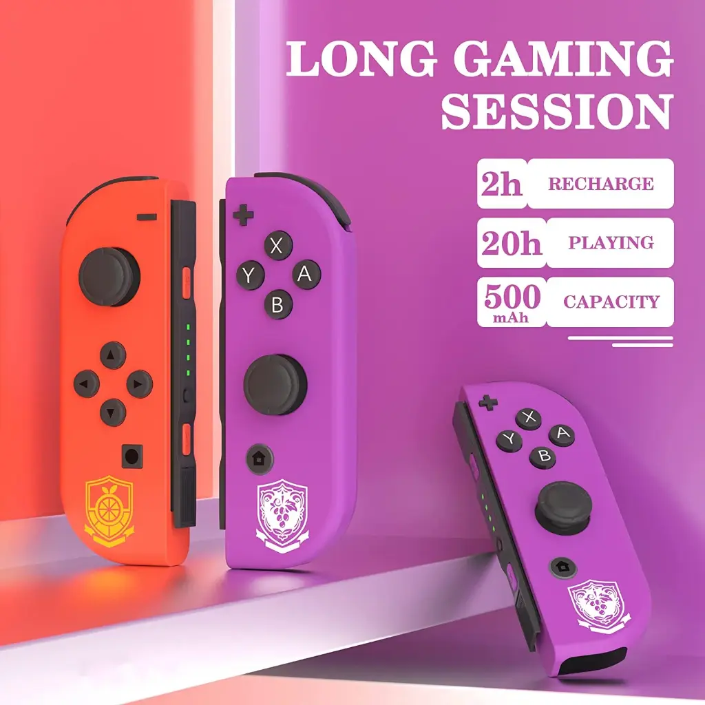 [NJNIU] Nintendo Joy-Con (L/R)-Scarlet&Violet (Used)