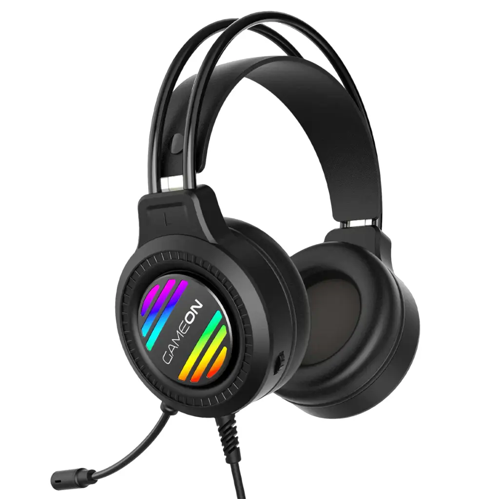 [GGR4U] GAMEON GOT100 Ravenstrike RGB Gaming Headset - Black (مستعمل)