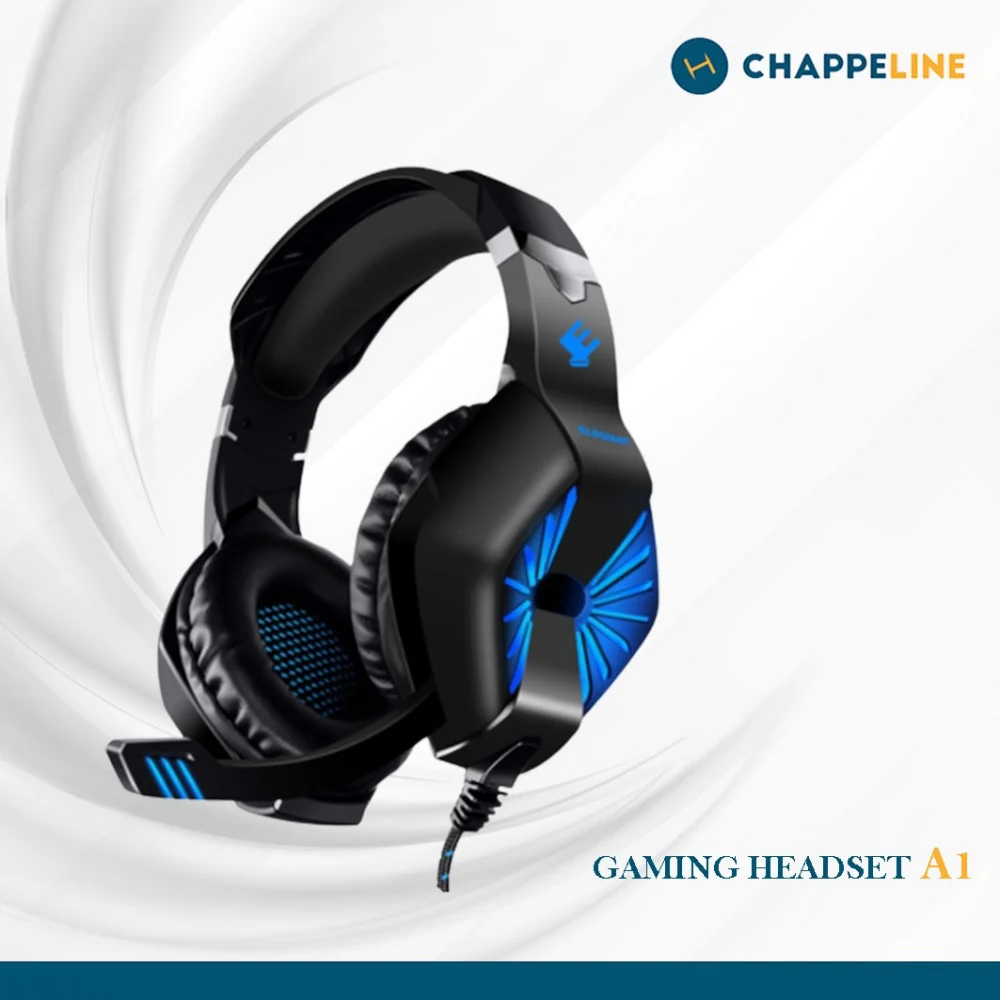 [HAG0N] High A1 GAMING HEADSET-Black