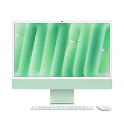 Apple iMac 24" M4 With Standard Glass 8-Core CPU 8-Core GPU 16GB RAM 256GB SSD (Eng/Arb KB) - Green