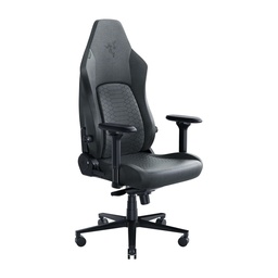 Razer Iskur V2 Gaming Chair Adaptive Lumbar Support,Fully Adjustable lumbar Curve,High Density Foam Cushions,4D Armrests - Dark Grey