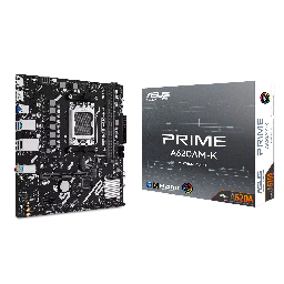 ASUS PRIME A620AM-K AMD Micro-ATX Socket AM5 PCle 4.0 Gaming Motherboard