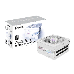 Gigabyte Aorus Elite AE1000PM PG5 ICE 80+ Platinum Fully Modular ATX 3.1 & PCIe 5.1 1000W Power Supply