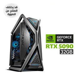 Gaming PC AMD Ryzen 9-9950X3D, ASUS ROG Strix X870F Motherboard, 64GB DDR5 6000 RAM, 2TB NVMe Gen-4 SSD, ASUS Astral 5090 32GB GPU, Asus Ryujin iii Extreme Liquid Cooler, Asus Strix 1200W Platinium PSU, LianLi Strimers, Hyperion GR701 Case, Win 11 Pro