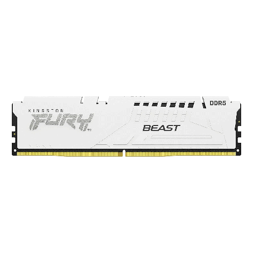 Kingston Fury Beast 32GB DDR5 6000MHz CL30 Memory - White