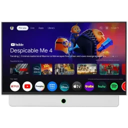 Powerology Portable FHD Smart TV - White (PG27FWH)