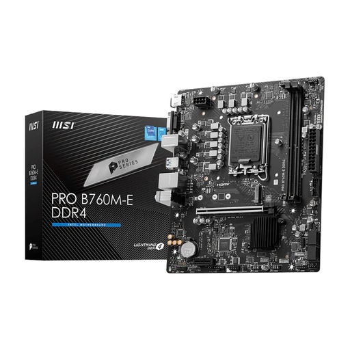 MSI Intel PRO B760M-E DDR4 MotherBoard