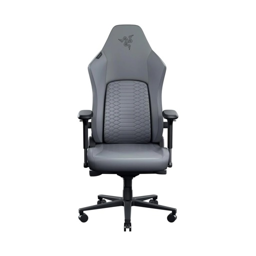 Razer Iskur V2 NewGen Adaptive 6D lumbar Support,4D Armrests, Memory Foam Head Cushion - Light Grey
