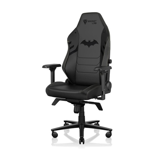 Secretlab Titan Evo Dark Knight Edition Gaming Chair, Regular Size, Leatherette Seat Cover, 4D Adjustable Armrests, Magnetic Head Pillow & 4-Way Lumbar Support - Black