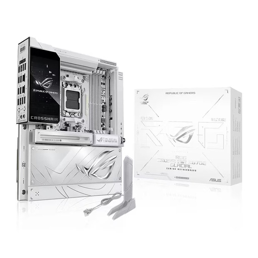 Asus AMD Rog Strix CrossHair X870E Glacial Wifi7 Gaming Motherboard