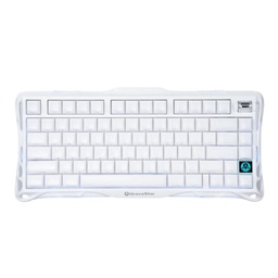 GravaStar Mercury K1 75% Wireless Mechannical Gaming Keyboard For Windows XP & Above/Mac - Opaline White