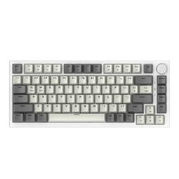 ATTACK SHARK K85 Magnetic Switch Mechanical Keyboard, 82 Keys Layout, PBT Colour-Coded Keycaps, RGB Cool Light Effect - Business Grey