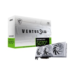 MSI GeForce RTX 5070 Ti Ventus 3X PZ OC Edition 16GB GDDR7 Graphics Card