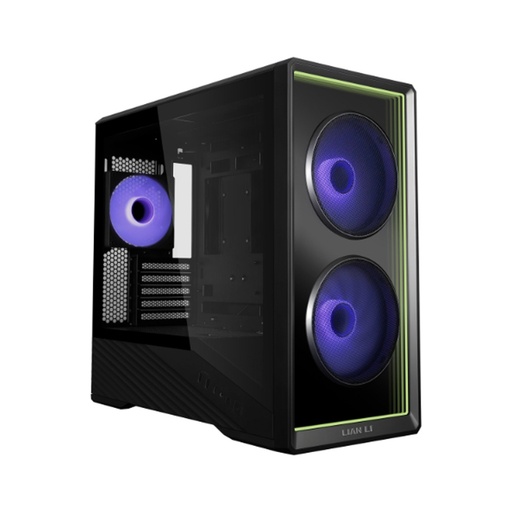 LIAN LI Vector V150 INF Infinity Micro ATX Gaming Case - Black (3 ARGB Fans Included)