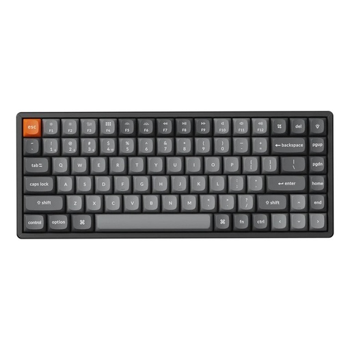Keychron K2 Max QMK 75% Bluetooth/Wireless RGB Mechanical Gaming Keyboad Red Switch - Black