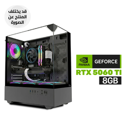 Gaming PC - ULTRA 5-250K, Gigabyte Intel Core Ultra H810M Motherboard, 16GB RAM DDR5, 1TB SSD NVMe, RTX 5060 TI 8GB VGA, 750 WATT PSU, L240 Liquid Cooler, Twisted Minds Fury Series ATX Case with 4 ARGB Fans, USB Wi-Fi Adapter, Windows 11 Pro (License)