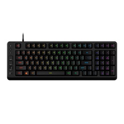 HyperX Eve 1800 RGB Wired Gaming Keyboard Membrane Switches For PC, PS5, Xbox Series X|S Xbox One (US Layout) - Black