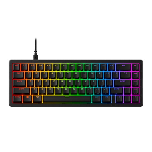 HyperX Origins 2 65 RGB Mechanical Wired Gaming Keyboard Linear Red Switch For PC, PS5, Xbox Series - Black