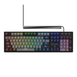 Lorgar Advanced Azar 514 RGB Wired Mechanical Gaming Keyboard Linear Dream Switches - Black