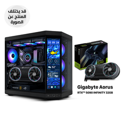 Gaming PC RYZEN 9-9950X3D2, Gigabyte AMD X870E A PRO X, KINGSTON 64GB D5 RAM, 2TB SSD NVMe GEN-5, Gigabyte Aorus RTX 5090 32GB, Asus TUF 1200G 80PLUS GOLD, ASUS Ryuo IV 360 Liquid Cooler, Hyte Y70 Touch Case 7X Fans, Lian-Li Strimers, Win 11 Pro (License)