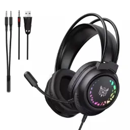 ‌ONIKUMA X92 Gaming Headsets – RGB Lighting, 3D Surround Sound & Competitive Performance