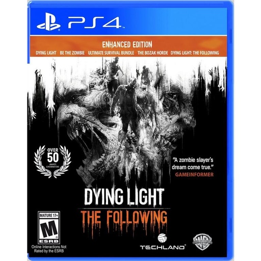 Dying Light The Following - Enhanced Edition - PlayStation 4 
