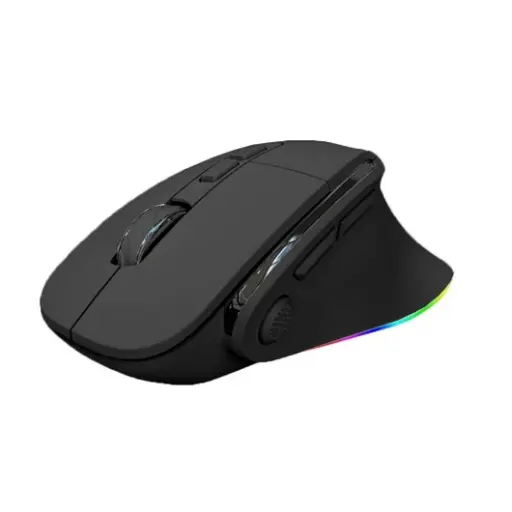 [SHWAN] SKYLIONE H5 Wired and Wireless RGB Gaming Mouse - Black