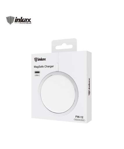 [IM1MN] Inkax Magsafe 15W Magnetic Wireless Charger for Iphone with Type C Port FW-12