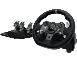 Logitech G920 Driving Force Racing Wheel for Xbox One and PC - Black