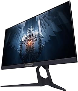 AORUS FI25F 25" 240Hz 1080P NVIDIA G-Sync Compatible AUO Gaming Monitor, Exclusive Built-in ANC, 1920 X1080 Display, 0.4 ms Response Time, HDR, 100% sRGB, 1x Display Port 1.2, 2X HDMI 2.0, 2X USB 3.0
