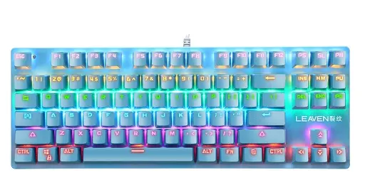 Leaven K550 - RGB Mechanical Gaming Keyboard - Blue - Blue Switch