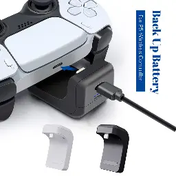 Backup Charge Kit 1800mAh Battery For PlayStation 5 Controller