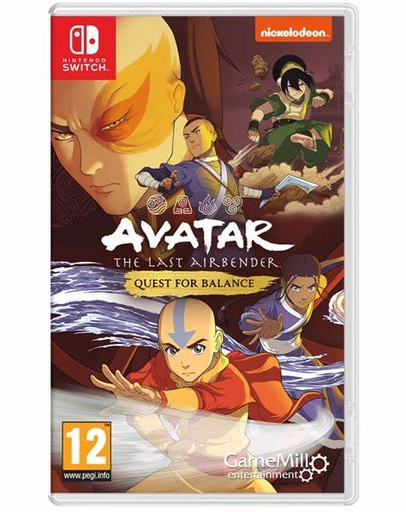Avatar The Last Airbender Quest for Balance - Nintendo Switch