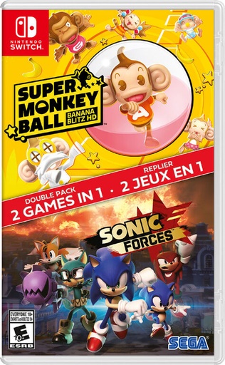 Super Monkey Ball/Sonic Forces - Nintendo Switch