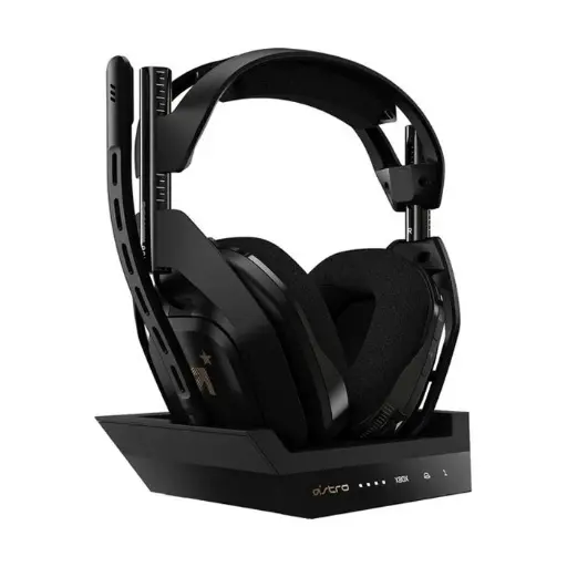 Astro A50 Wireless Gaming Headset + Charging Station, Gen 4, for PS5, PS4, PC & Mac. 