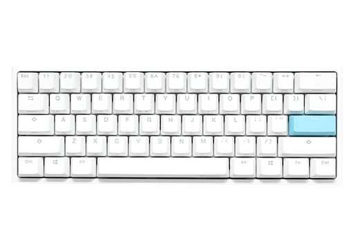 Ducky One 2 Mini RGB Gaming Keyboard - White